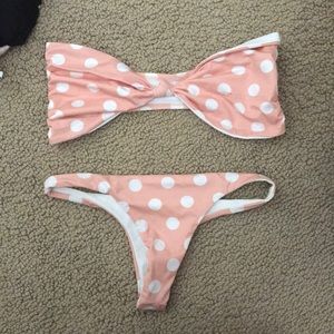 Lolli polka dot set